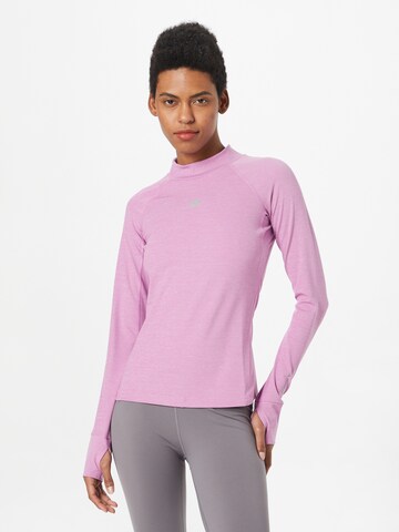 ADIDAS PERFORMANCE - Camiseta funcional 'Techfit Aeroready Warm' en rosa: frente