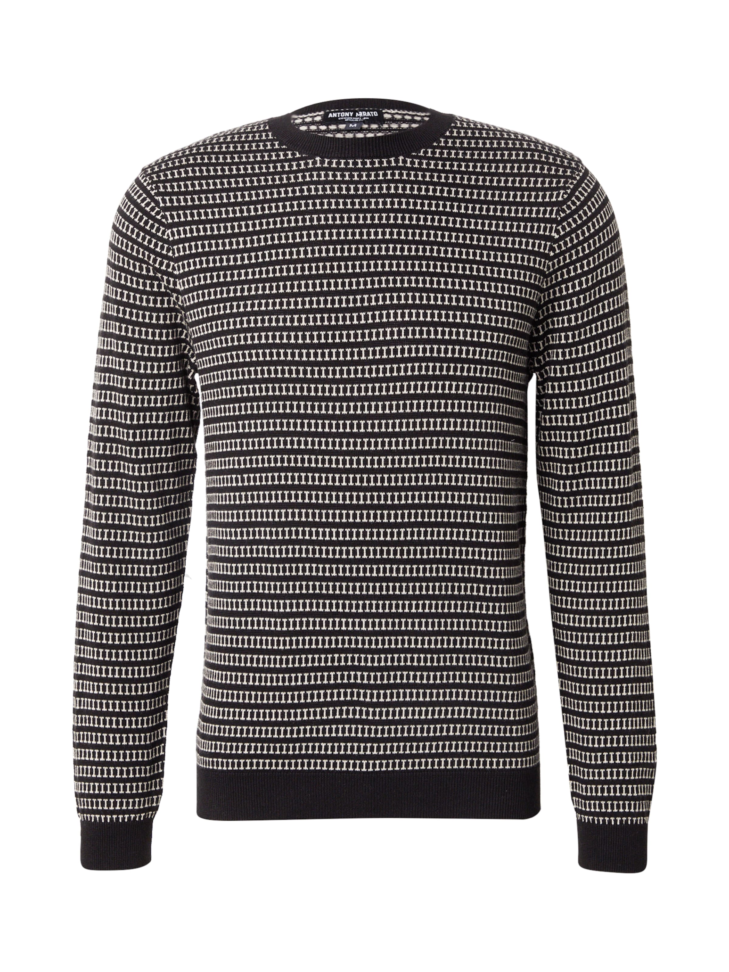 Pulover de la ANTONY MORATO pe negru: față