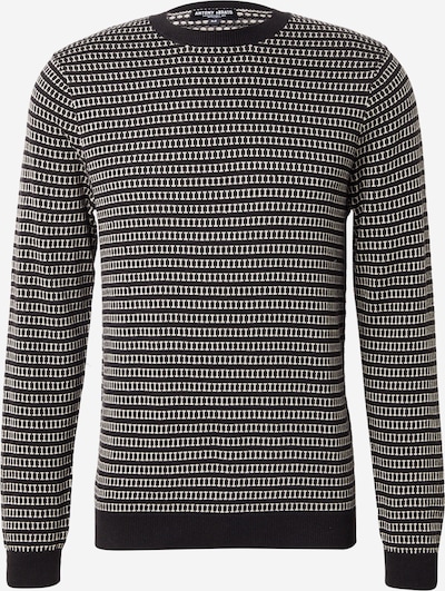 ANTONY MORATO Sweter w kolorze czarny / białym, Podgląd produktu