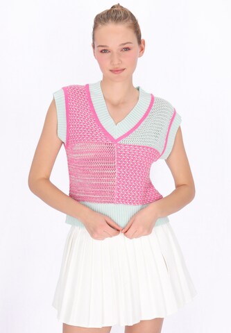 Pull-over MYMO en rose : devant