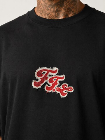 Farfromlove Shirt 'CORT TEE (BOXY FIT)' in Zwart