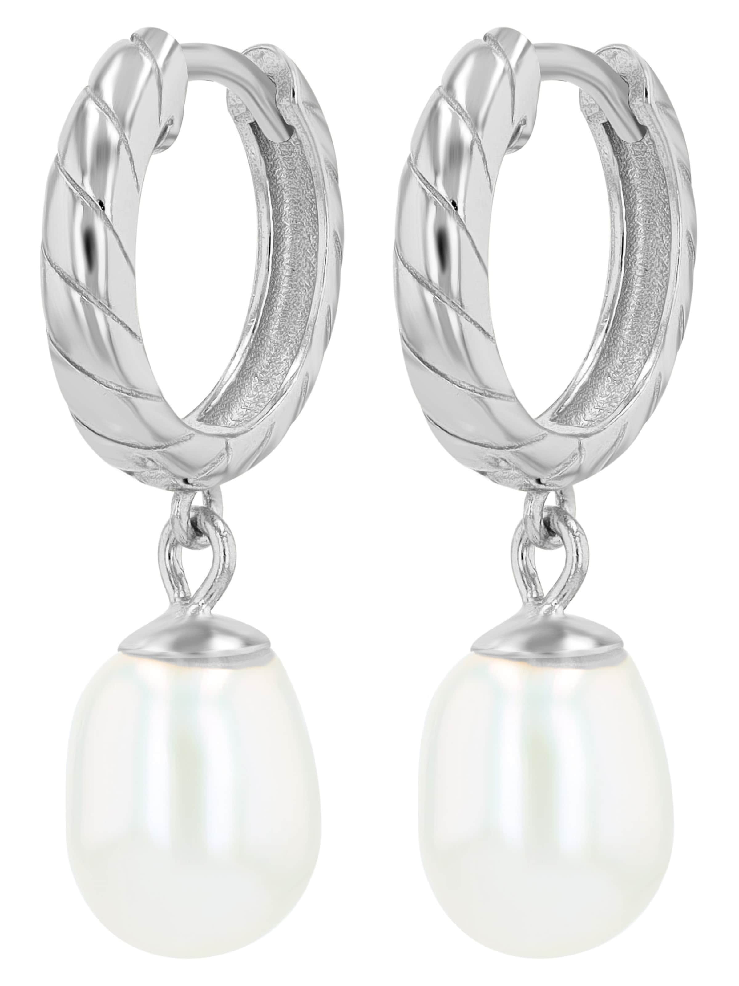 Akzent Earrings 'Jenni, 925 Sterlingsilber, langlebig' in Silver