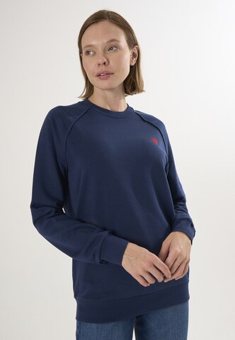 Sweat-shirt Felix Hardy en bleu : devant