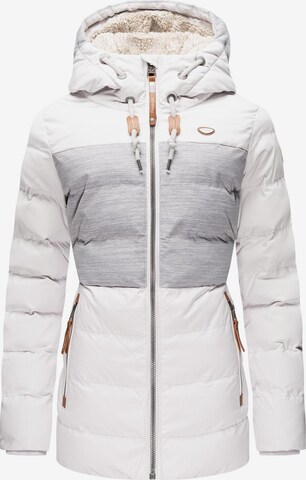 Veste d’hiver 'Quantic' Ragwear en blanc : devant