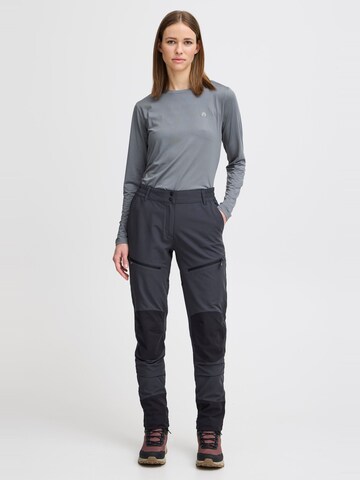 North Bend Regular Funktionshose 'Avalina' in Grau