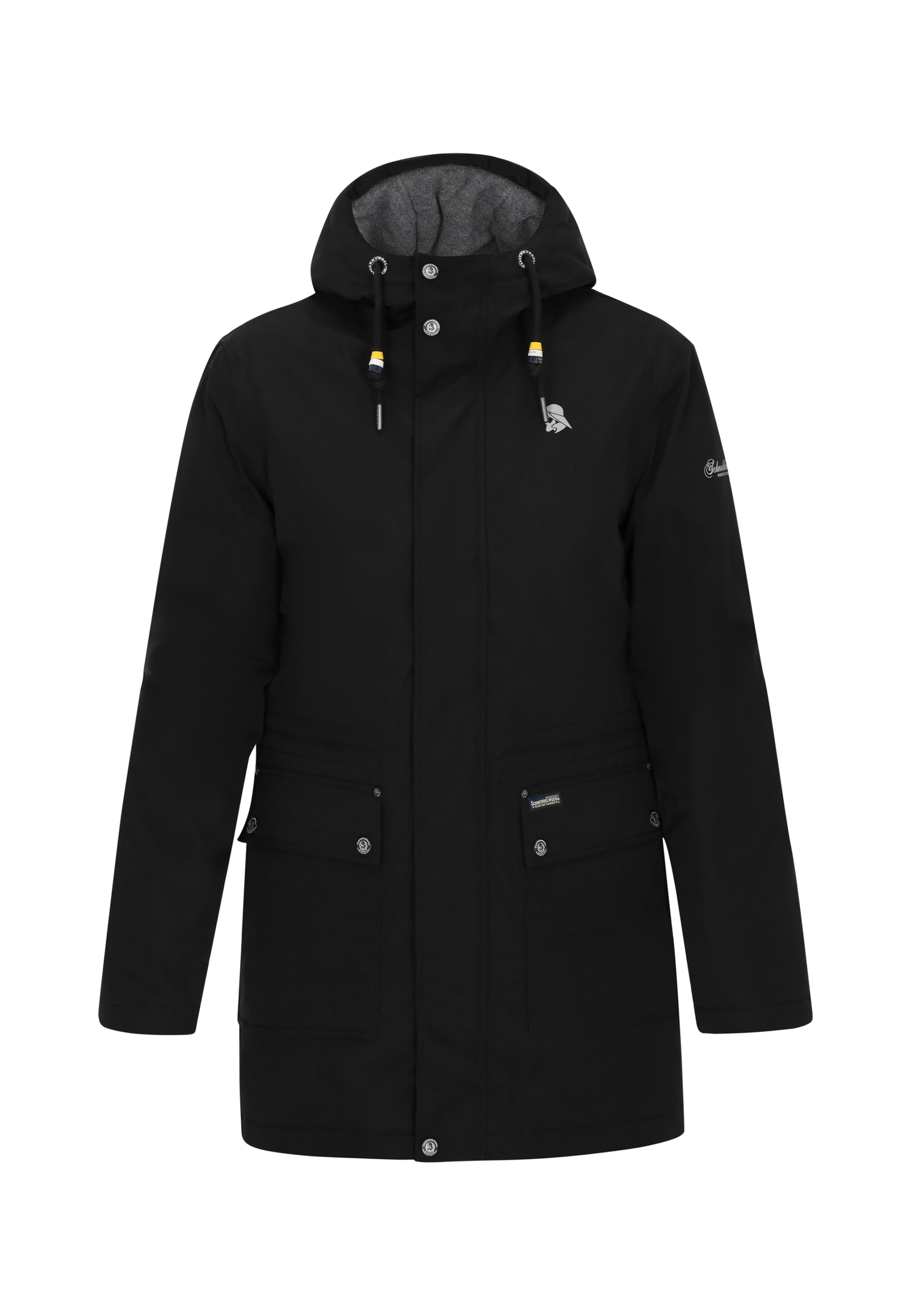 Schmuddelwedda Функциональная куртка в Черный: спереди