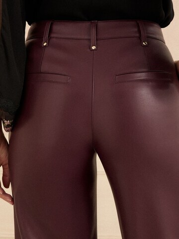 regular Pantaloni di love & roses in rosso