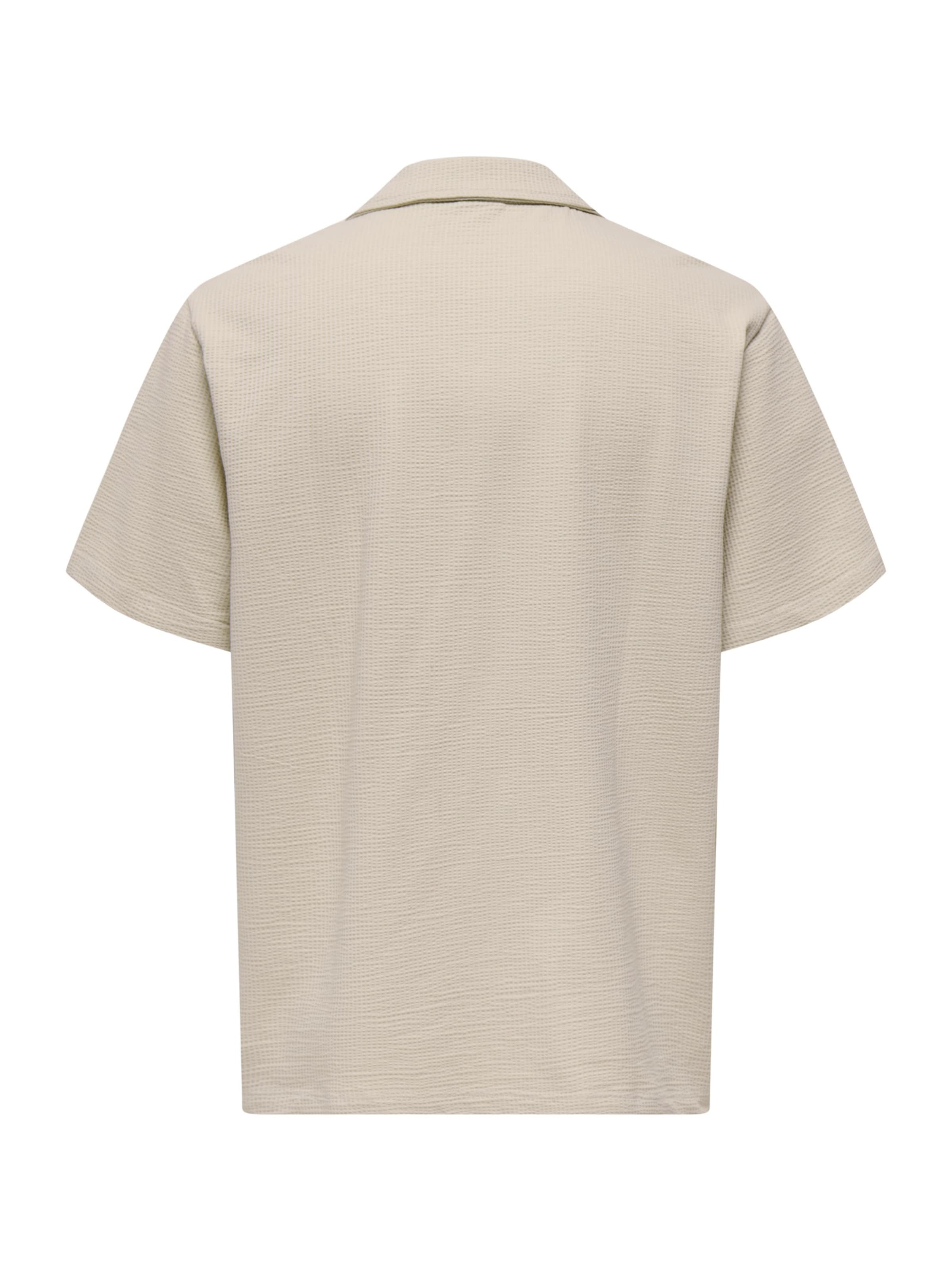 Fit confort Chemise 'ONSKian' Only & Sons en gris