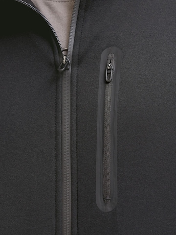 JACK & JONES - Sudadera con cremallera 'JCOFusion' en negro