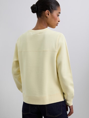 Sweat-shirt Scalpers en jaune