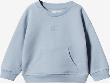 MANGO KIDS Sweatshirt in Blue: front