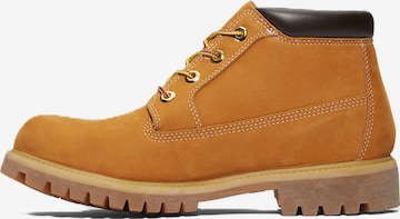 TIMBERLANDČizme na vezanje - bež boja: prednji dio