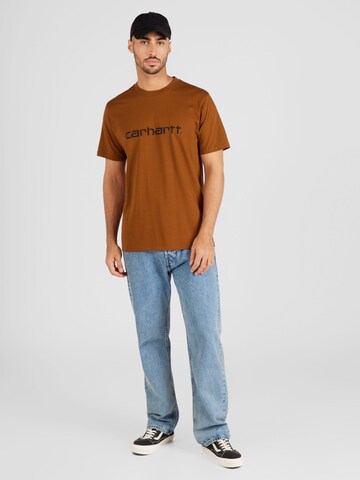 Carhartt WIP T-Shirt in Braun