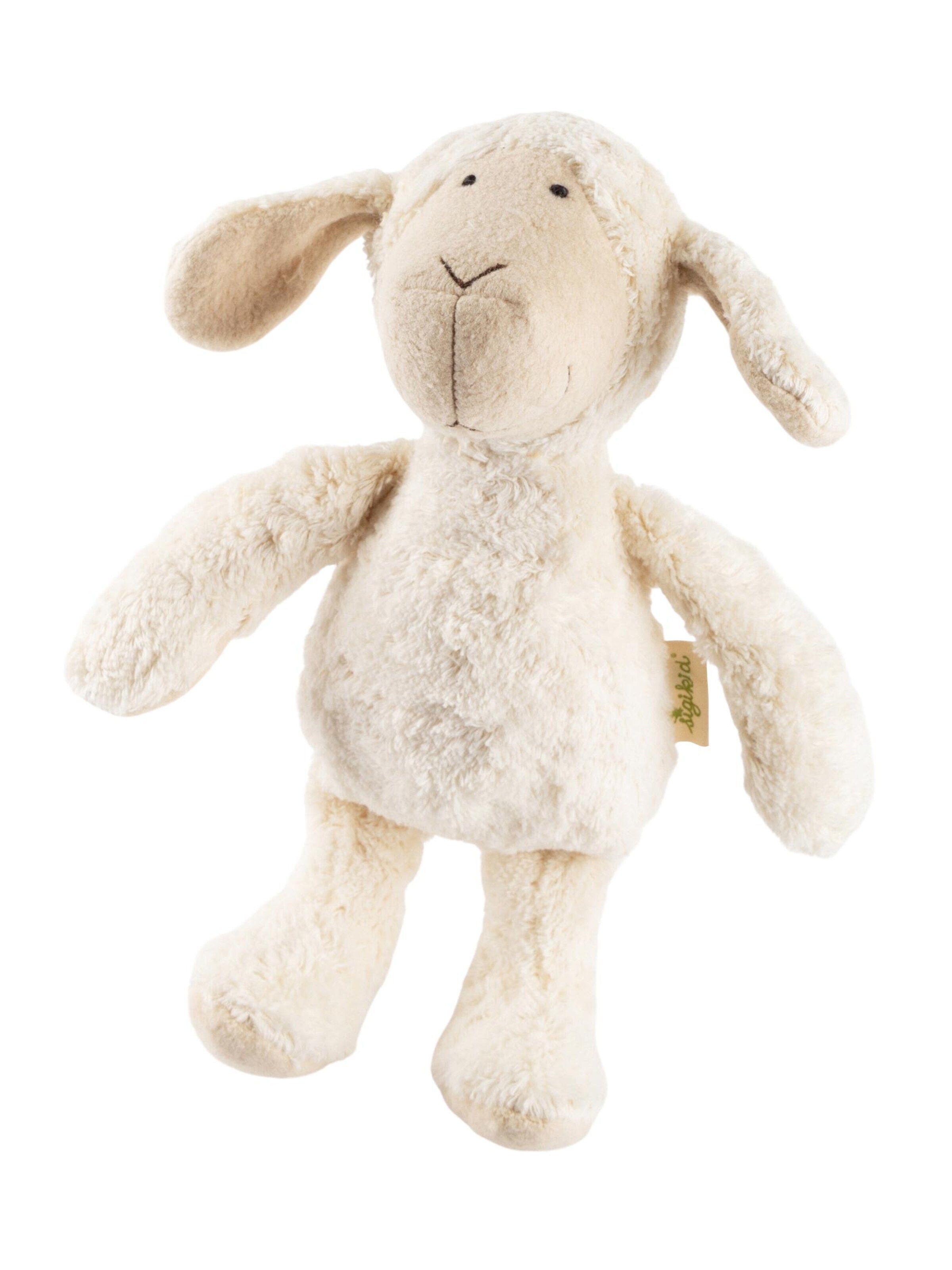 SIGIKID Stuffed animals 'Kuscheltier Natural Friends Green' in White: front