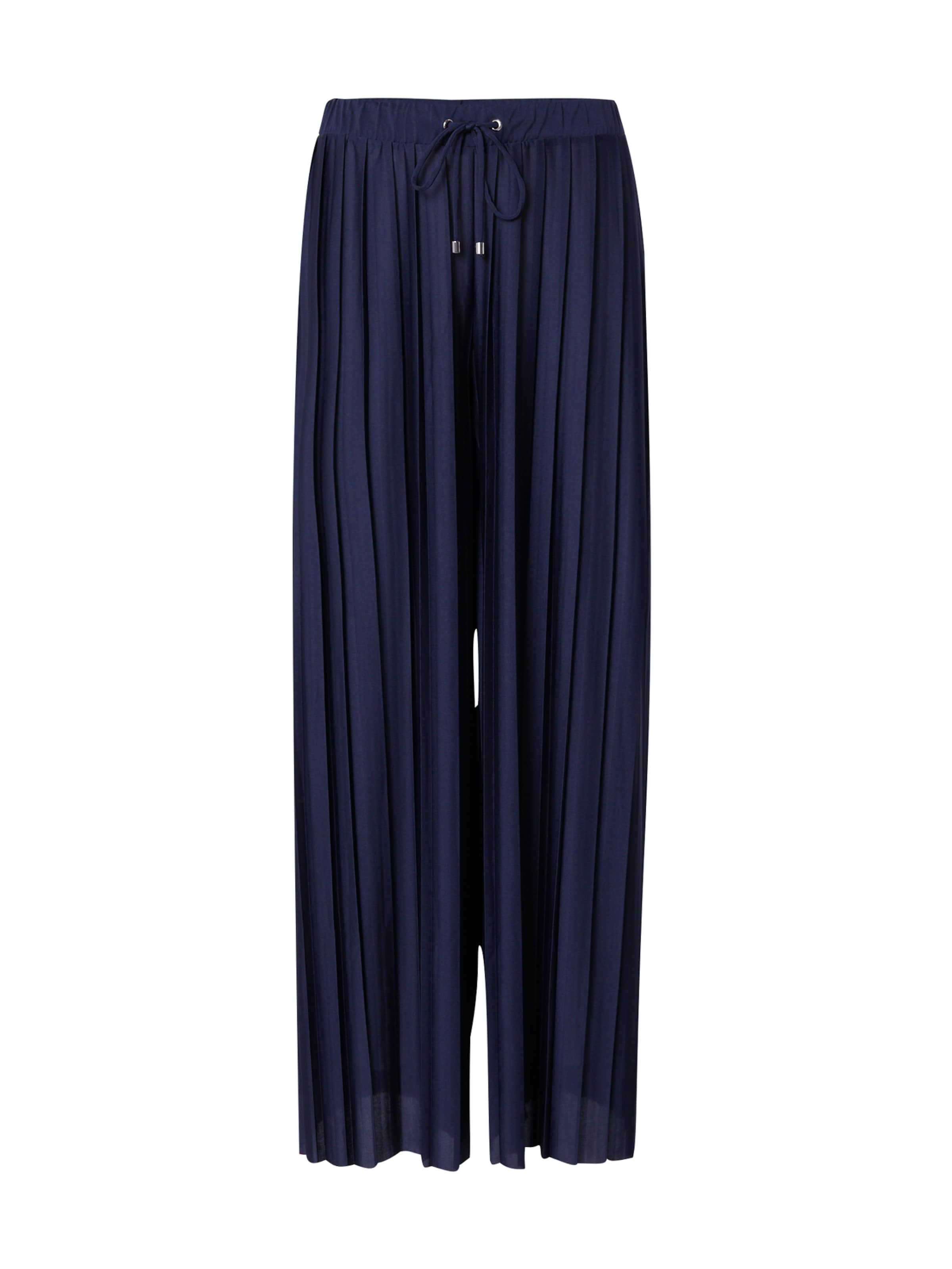 ABOUT YOU Широкий Штаны 'Caren' в Синий: спереди