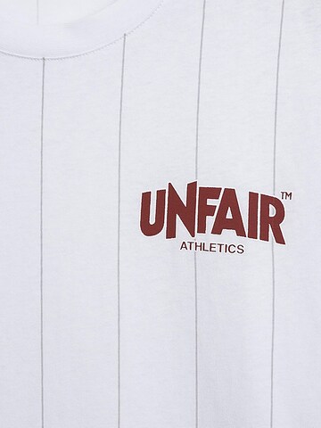 Unfair Athletics Shirt 'Pinstripes' in Wit