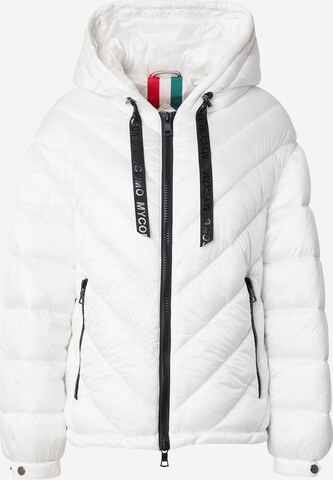 No. 1 Como Between-Season Jacket 'AMBRA' in White: front