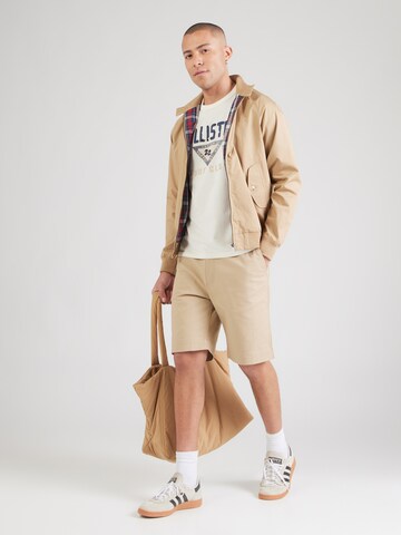 HOLLISTER T-Shirt in Beige