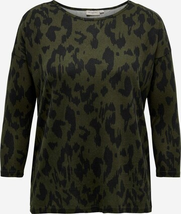 ONLY Carmakoma Shirt 'Alba' in Green: front