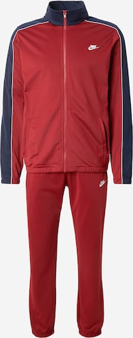 Nike Sportswear Sweat suit 'CLUB' in Red: front