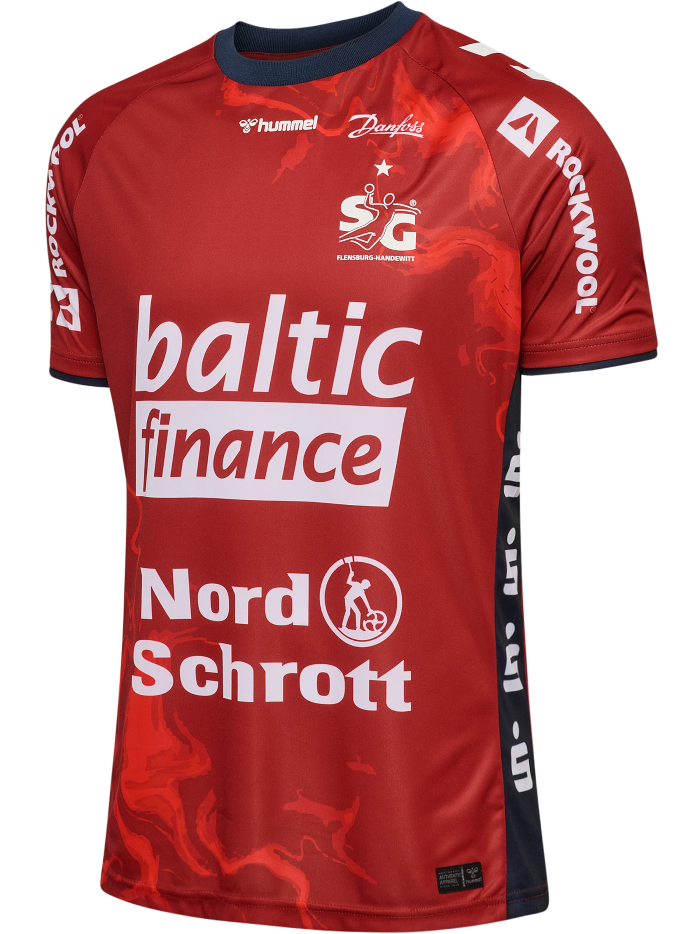 Hummel Fodboldtrøje 'SG FLENSBURG-HANDEWITT' i rød