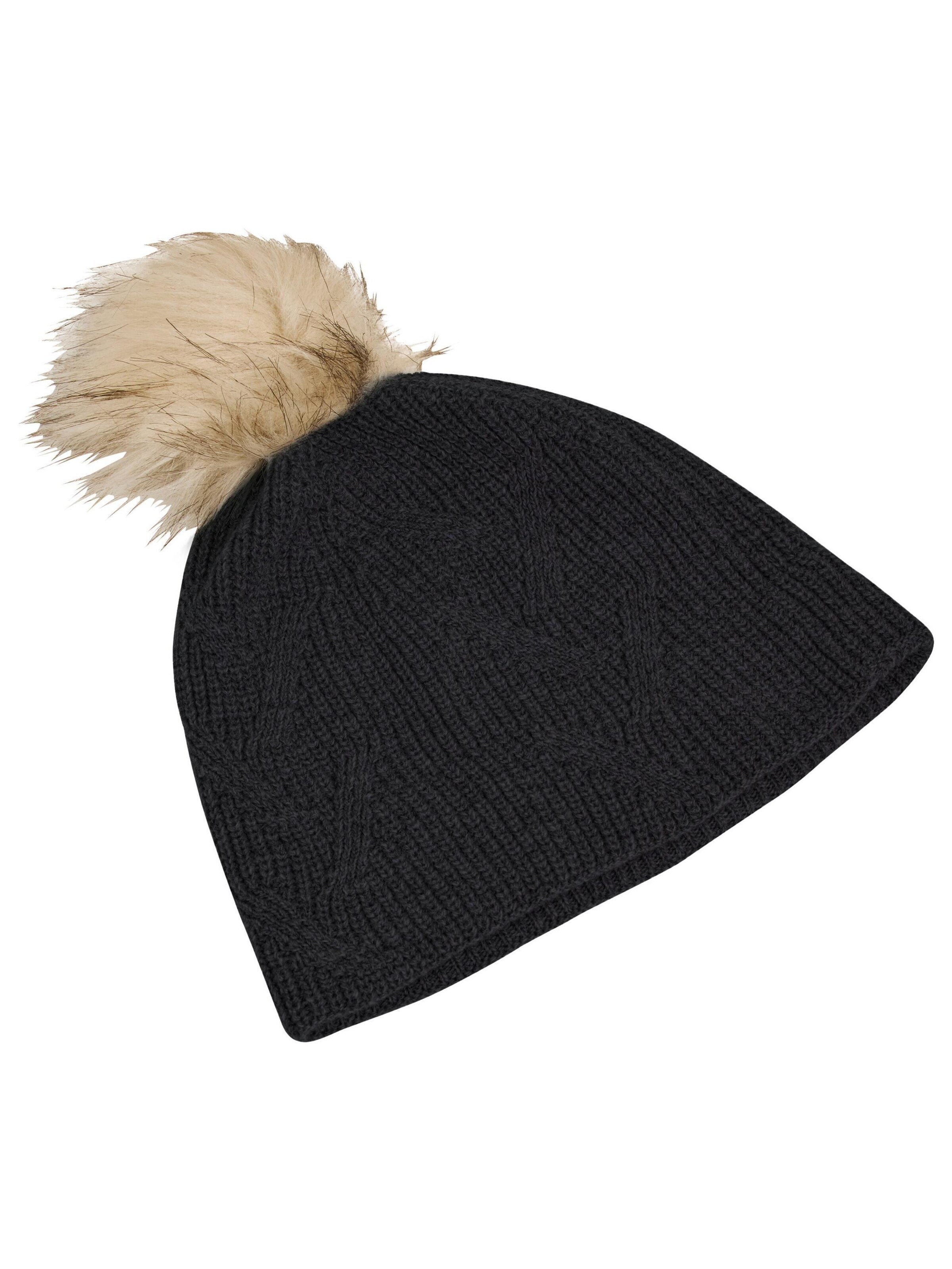 FALKE Beanie in Black
