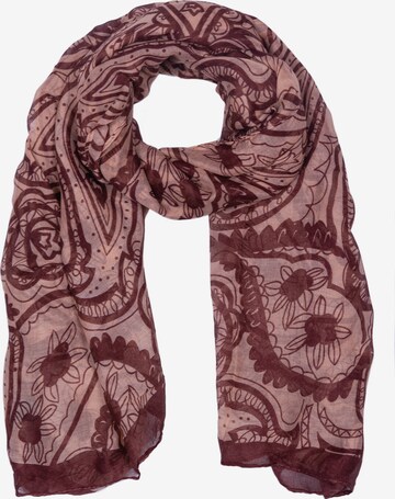 Cassandra Accessoires Scarf in Brown: front