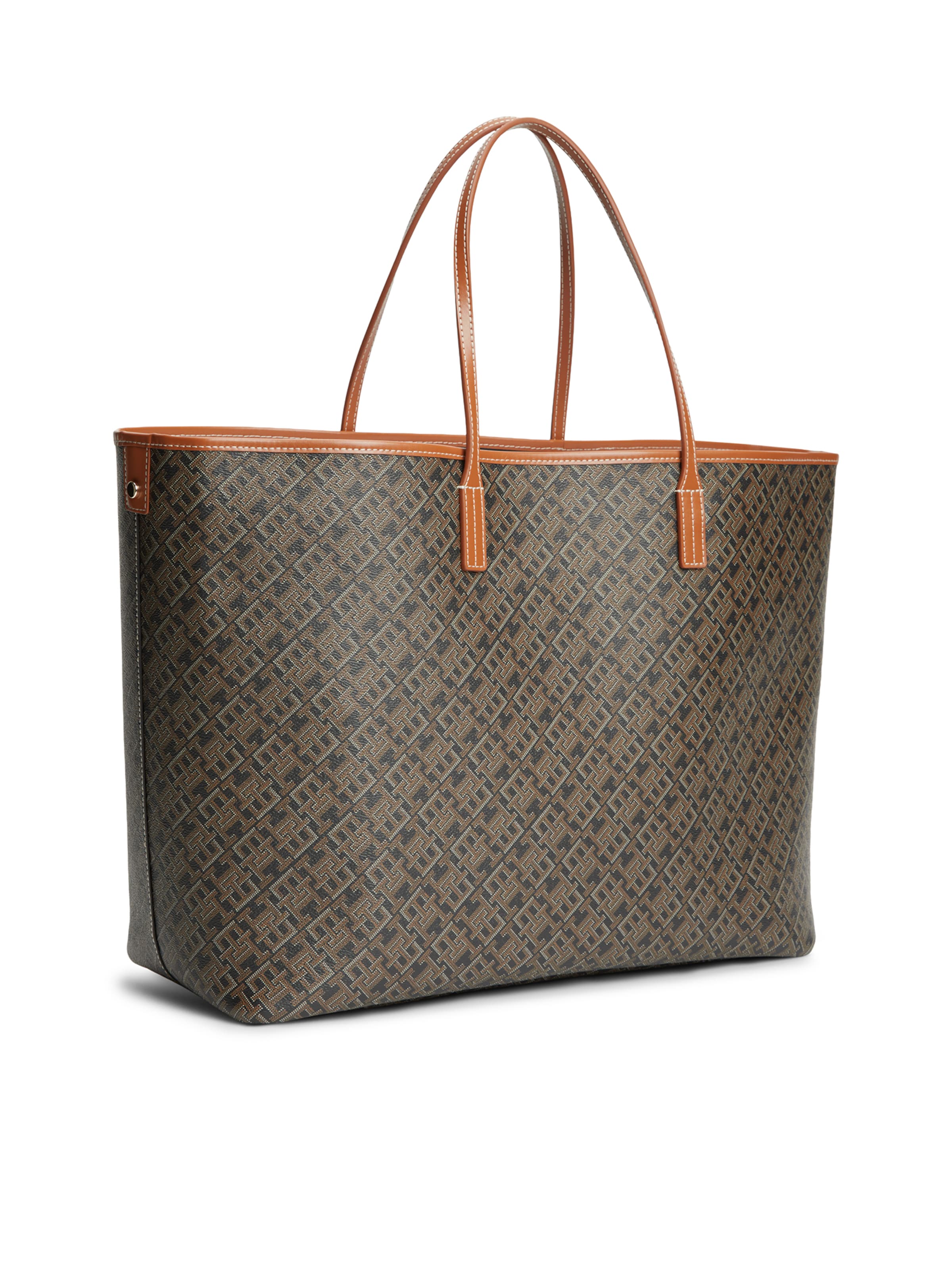 TOMMY HILFIGER Shopper i sort