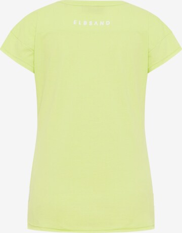 T-shirt 'Rea' Elbsand en vert