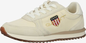 Sneaker bassa di GANT in beige: frontale