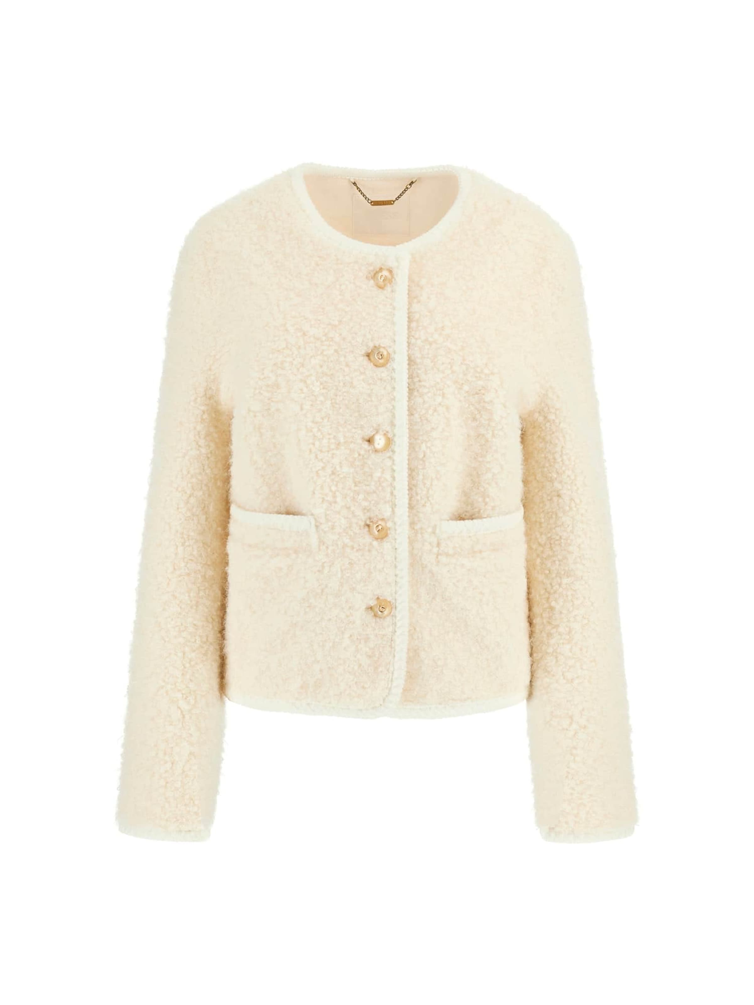 GUESS Between-Season Jacket in Beige: front
