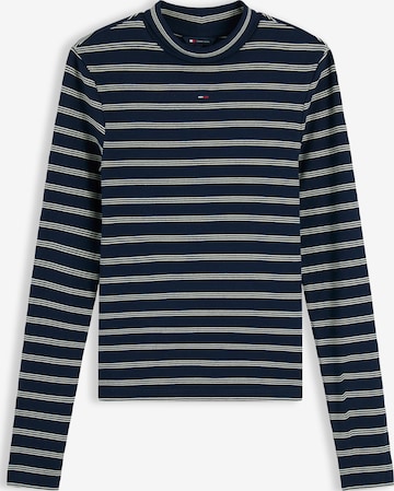 Tommy Jeans - Camisa 'ESSENTIAL' em azul: frente