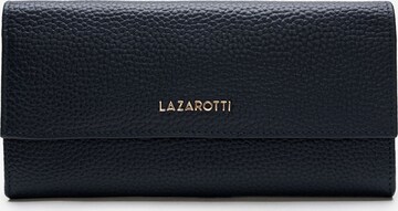 Lazarotti Wallet 'Bologna' in Blue: front