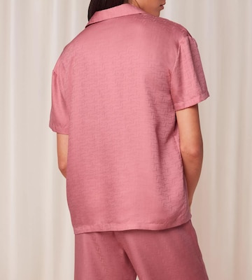 TRIUMPH Schlafshirt 'Silky Sensuality' in Pink