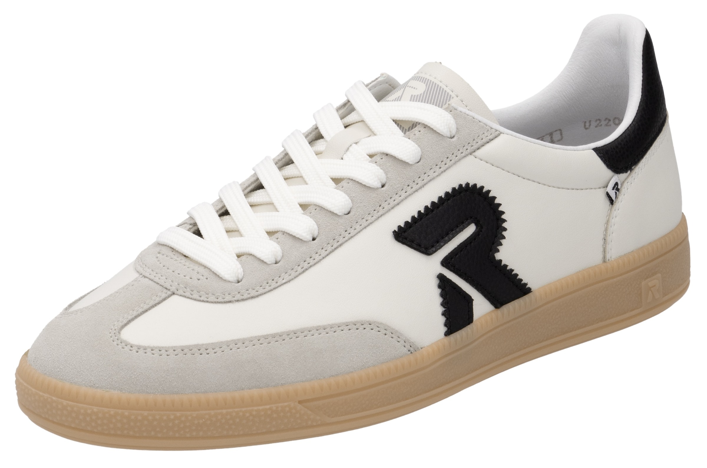 Rieker Sport Sneakers in Light grey / Black / Off white, Item view