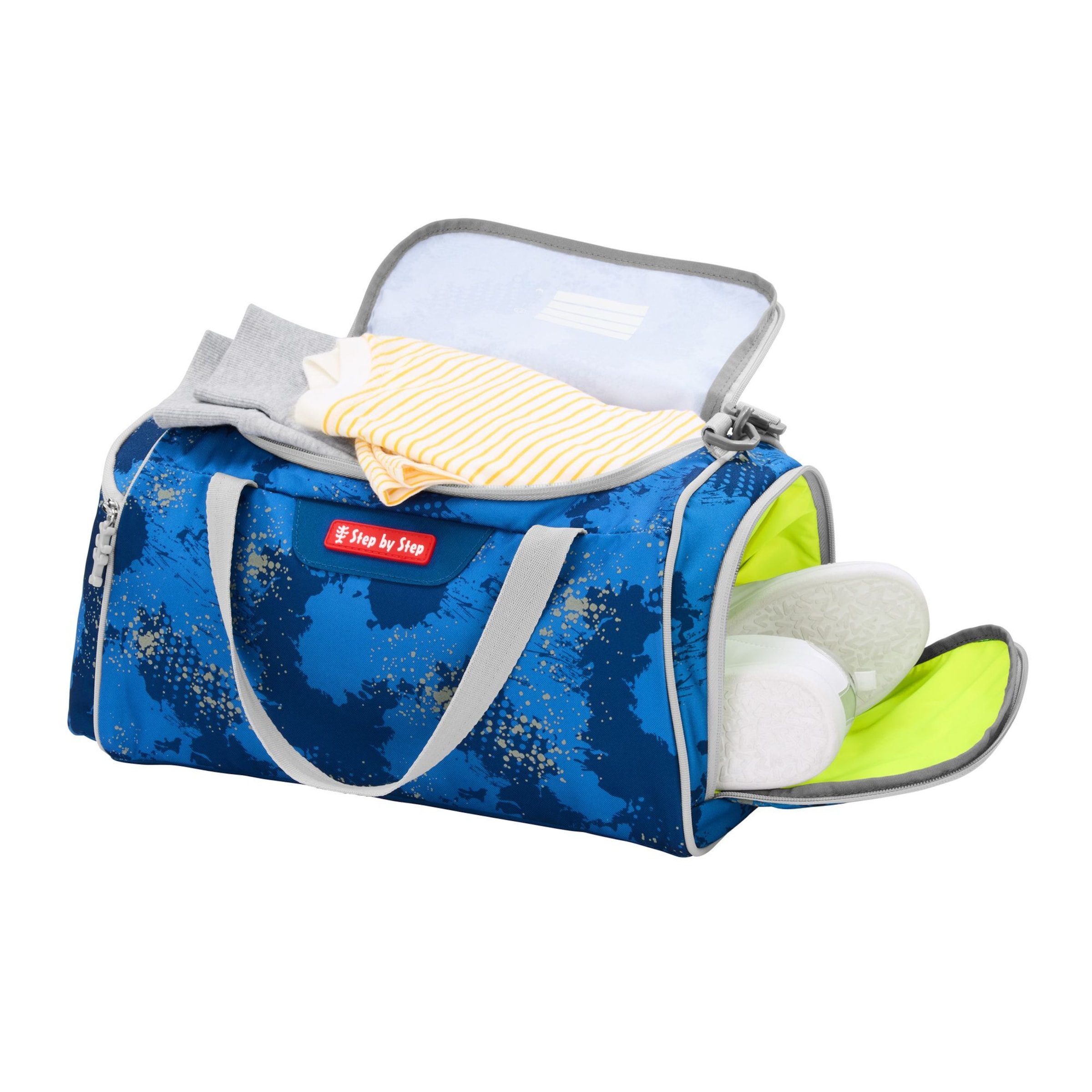 STEP BY STEP Reistas in Blauw