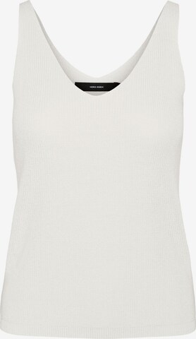 Tops en tricot VERO MODA en blanc : devant