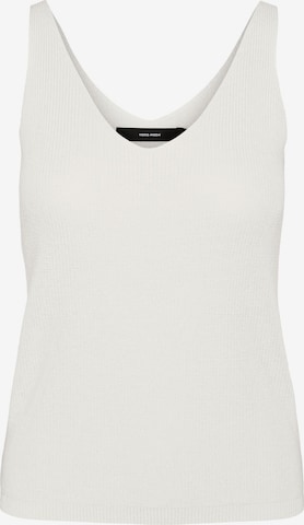 VERO MODA Knitted Top in White: front