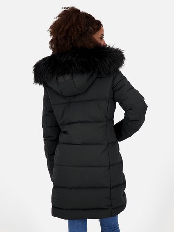 Alife and Kickin Winter Coat 'Amalia' in Black