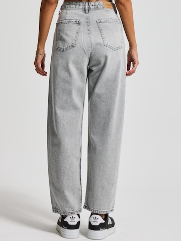 IT'S BASIC Loose fit Jeans 'June Relaxed Mid Rise Jeans' in Grey