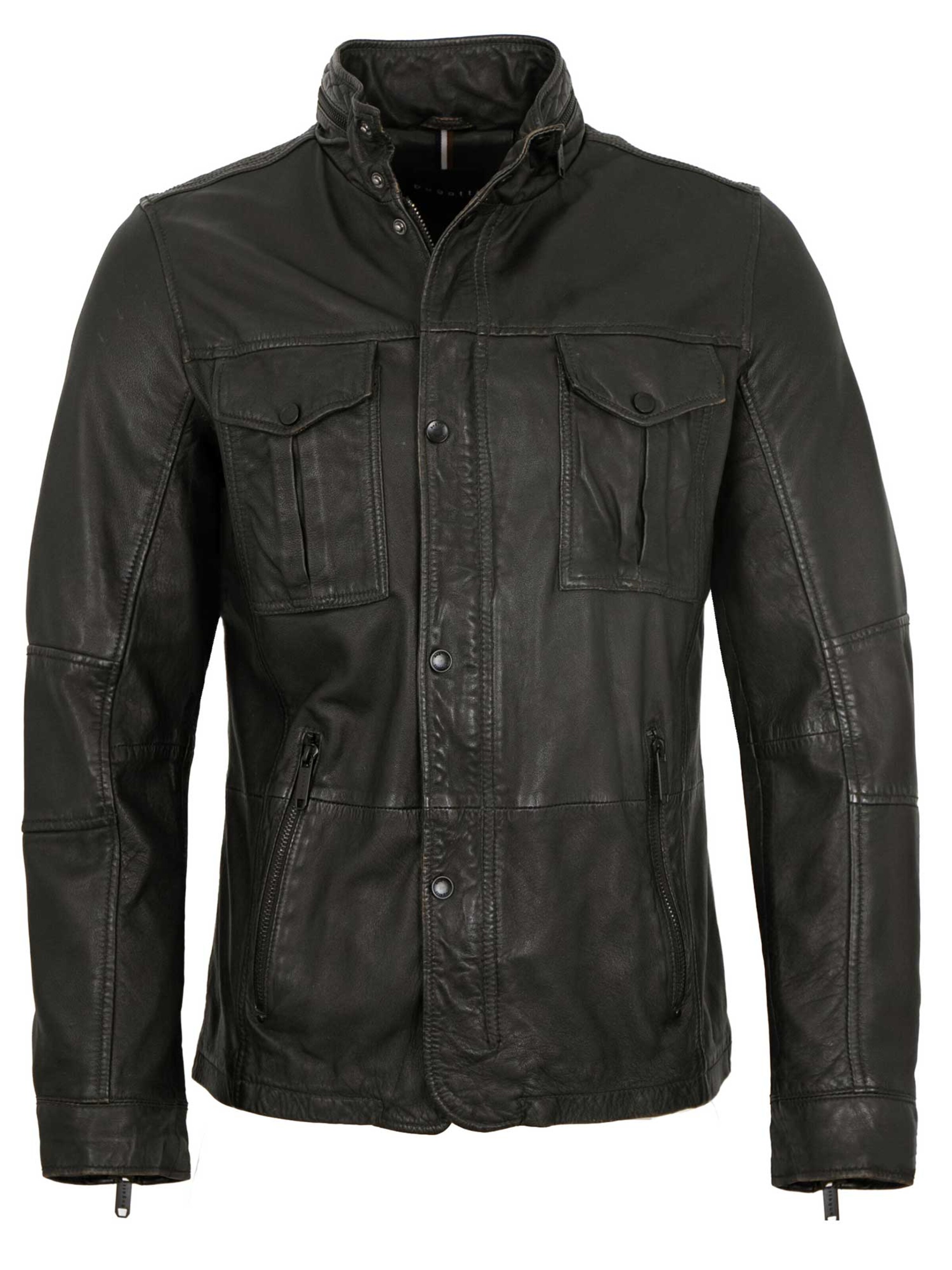 bugatti Übergangsjacke 'Ranger'‌‌ in Schwarz: Vorderseite