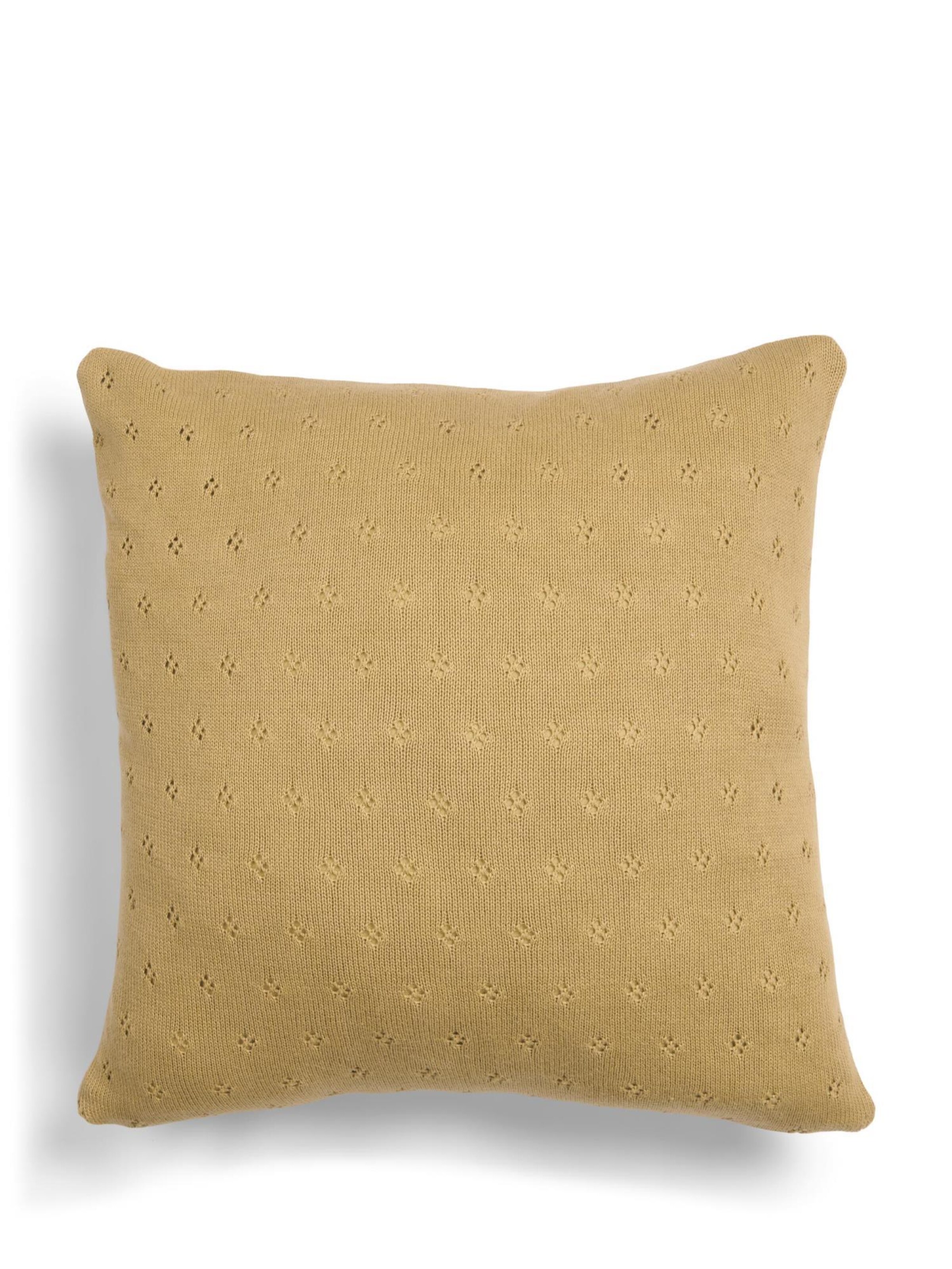 ESSENZA Pillow in Yellow: front