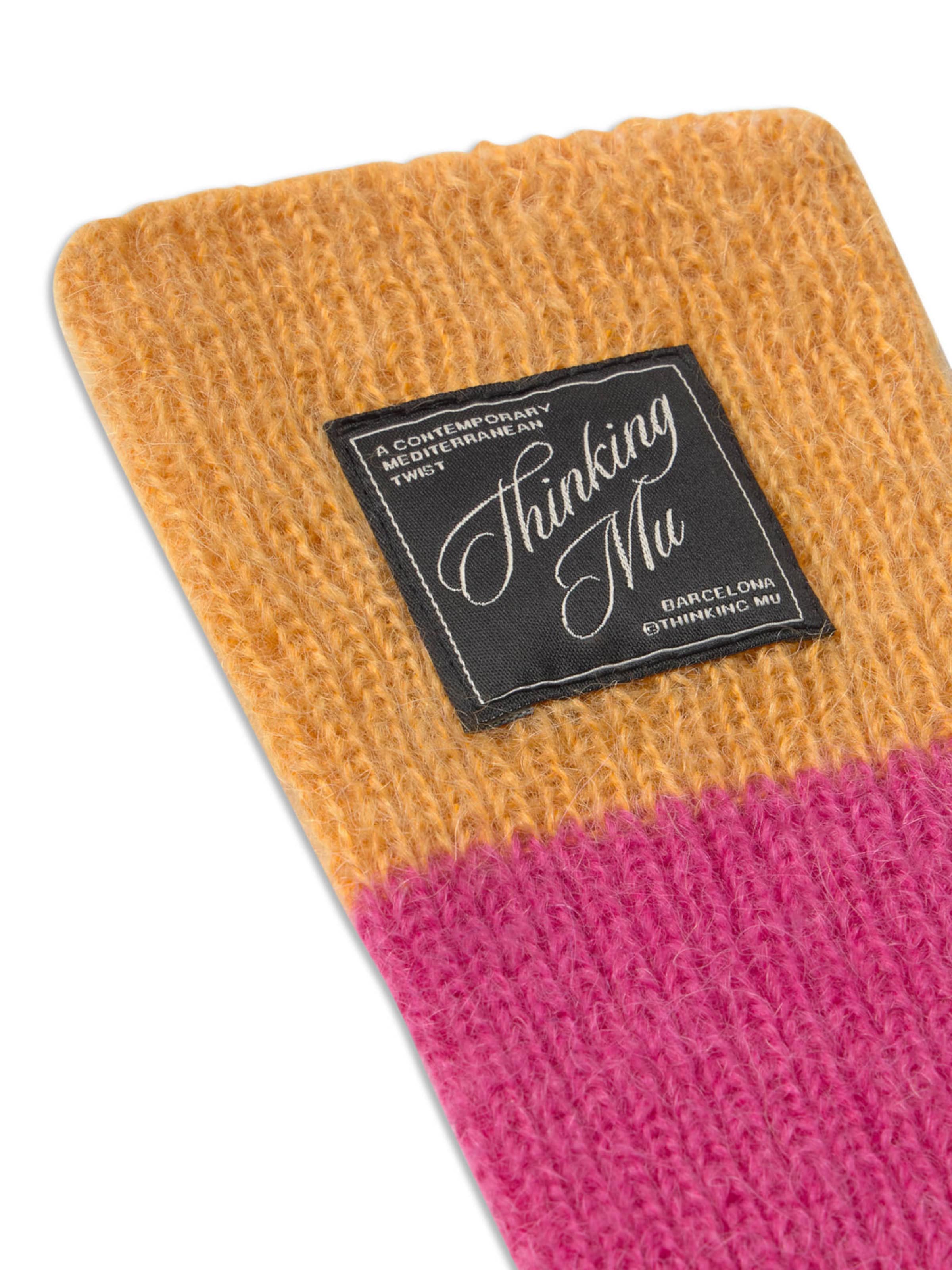 Moufles ' MAGGIE UNISEX ' Thinking MU en violet