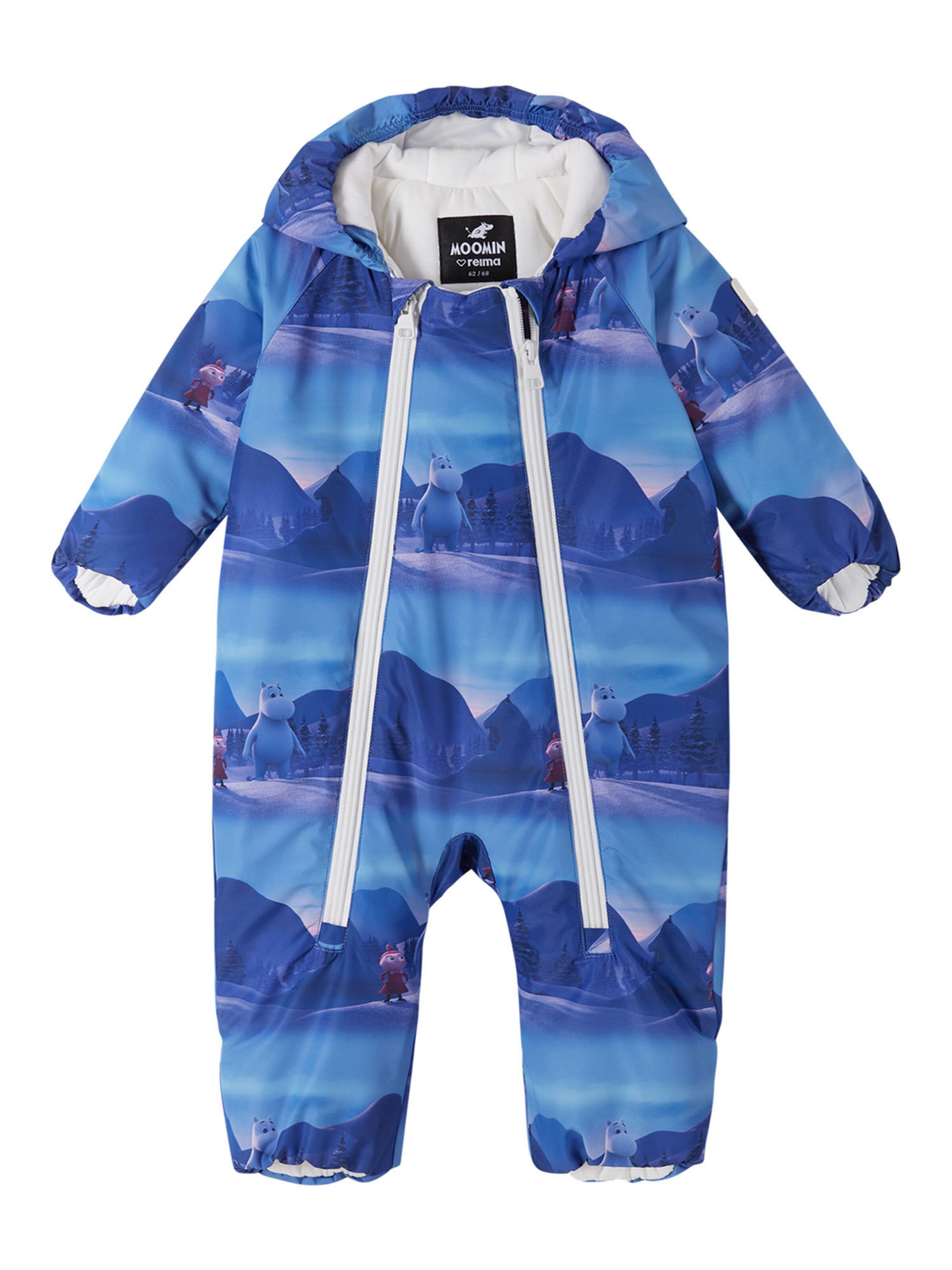 Reima Overall 'Moomin Knytte' in Blau: Vorderseite