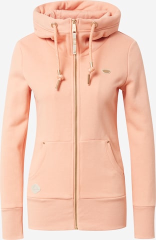 Ragwear Sweatjacke in Orange: predná strana