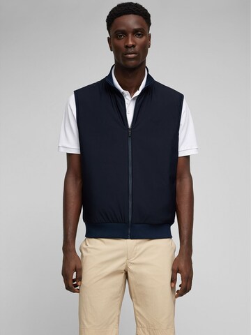 Gilet HECHTER PARIS en bleu : devant