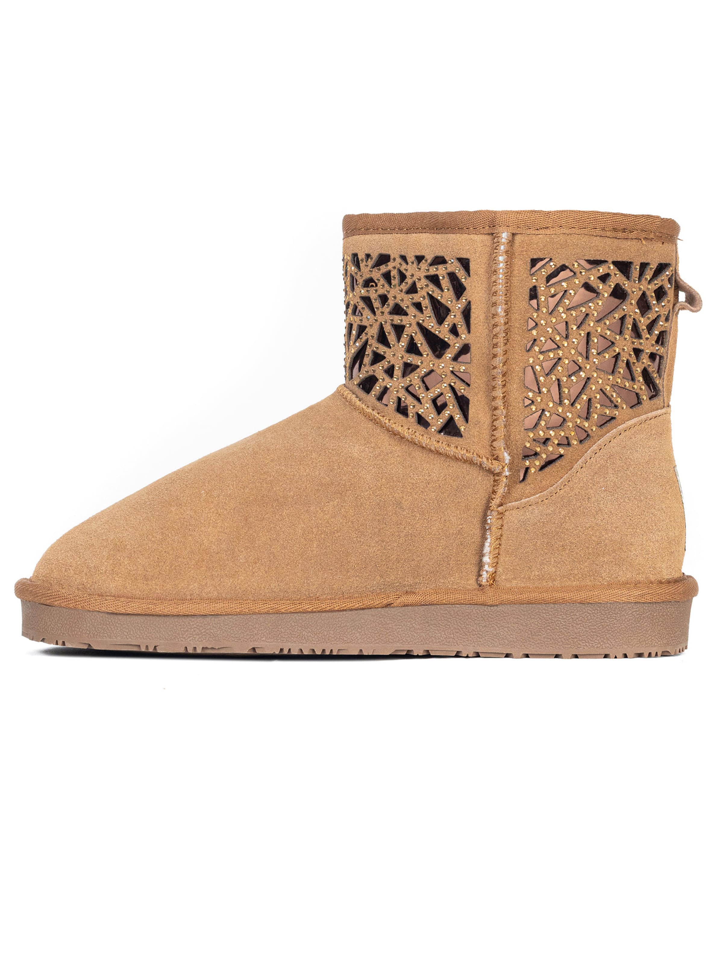 Gooce Sněhule 'Lana' – hnědá: přední strana