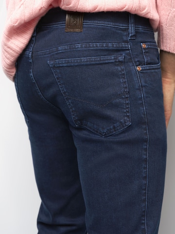 MEYER Regular Jeans 'M5' in Blauw