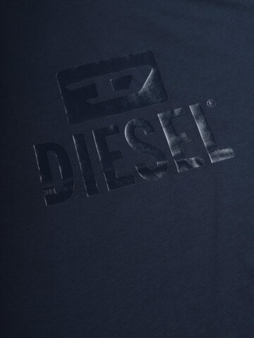 DIESEL Koszulka 'T-JUST TONE ON TONE' w kolorze niebieski
