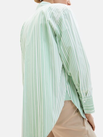 TOM TAILOR Blouse in Green